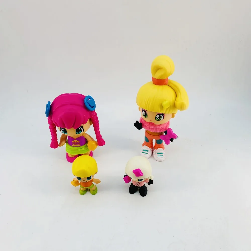 1PCS DIY Doubleface Pinypon Gilrs + 1pcs Kleine Baby Action Figure Speelgoed voor Kinderen Cartoon Afneembare Figuras poppen Kerstcadeau