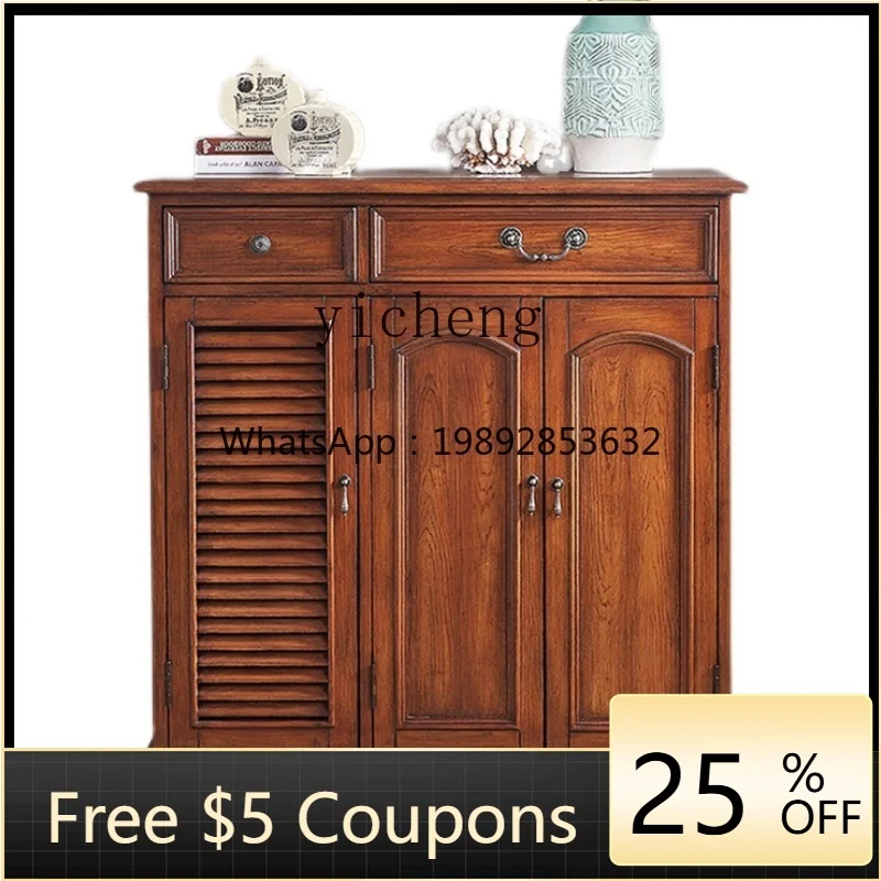 

LL Simple Locker Large Capacity Entrance Storage Painted Shoe Rack Hallway Partition