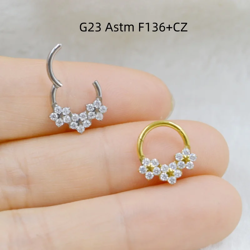 lot-de-10-anneaux-clicker-en-titane-g23-astm-f136-avec-fleurs-et-zircons-cubiques-pour-piercing-nez-septum-levre-oreille-tragus-helix-cartilage