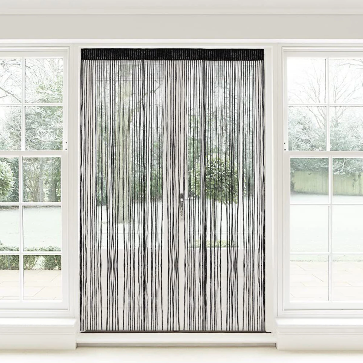 

Classic 2M*1M Beaded Curtains Room Divider Net String Curtain Panels Door Fly Screen Hanging