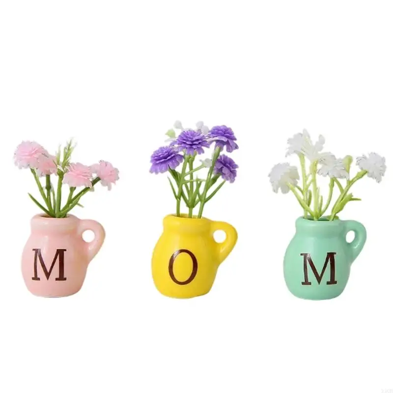 2025 New Ceramic Fridge Magnet Mother Gift for Mom Refrigerator Magnets for Office Decors