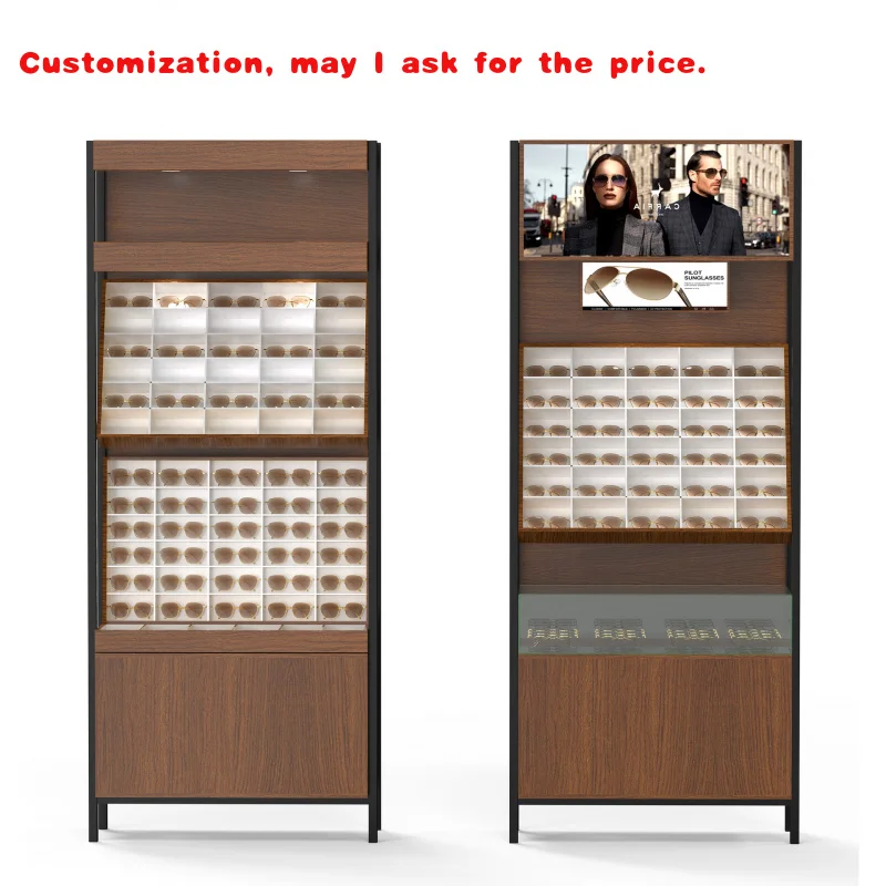 

custom.Custom Retail Optical Store Eyeglass Shelf Sunglasses Glasses Showcase Cabinet Display Rack Glasses Stand
