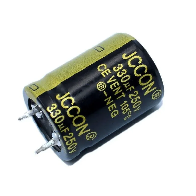 250v330uf JCCON Thick-foot Electrolytic Capacitor Volume 22x30  Inverter Power