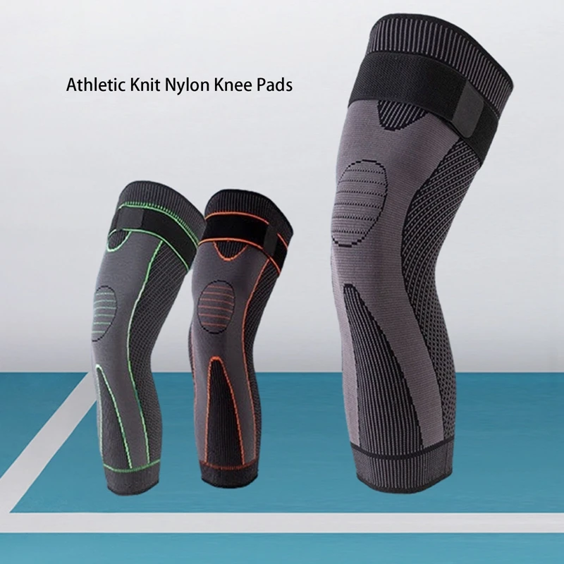 Full Leg Compression Sleeves Knee Braces Protector Suporte para Esporte Halterofilismo Artrite Artrite Articulação Alívio Da Dor Muscular Rasgo