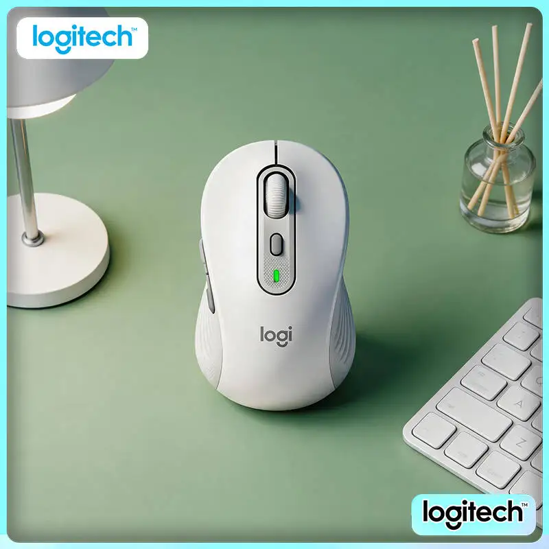 

M750 Bluetooth Silent Mouse - Quiet Clicks Design, SmartWheel Scrolling, Recycled Build, Desktop Ready
