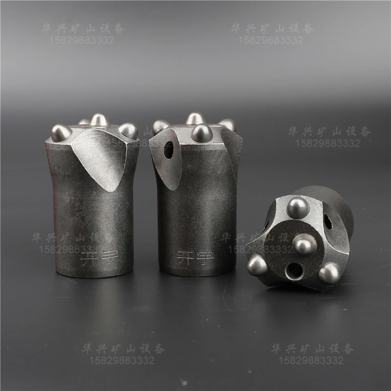 Kaiyu ball tooth drill bit 32 36 38 40 42 rock drill 6 teeth drill bit 4 teeth air gun head 5 teeth Planka