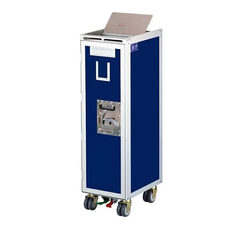 Cabin service Cleaning trolley machine, multi-layer basket storage rack