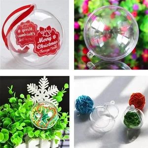 Großer transparenter Plastik-Acrylkugel, Vollverzierung, manueller Hochzeitsball, Weihnachtsfeier, Heimdekoration, 7-16 cm 8 Hauptverkaufs -Acrylkugel - №8