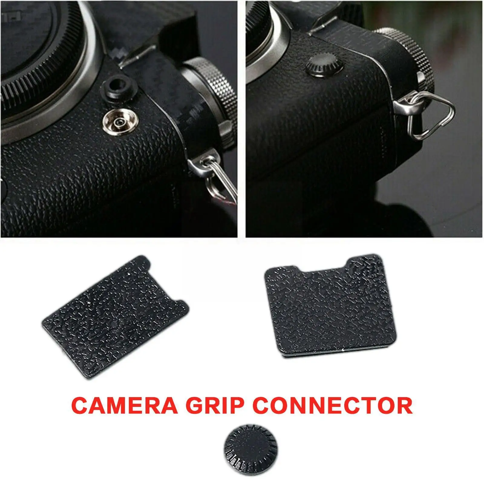 Battery Grip Connector Cover For Fujifilm Fuji X-T1 X-T2 X-T3 T4 X-H1 GFX50S GFX50R Camera Plate Handle Connector Handle C6G9