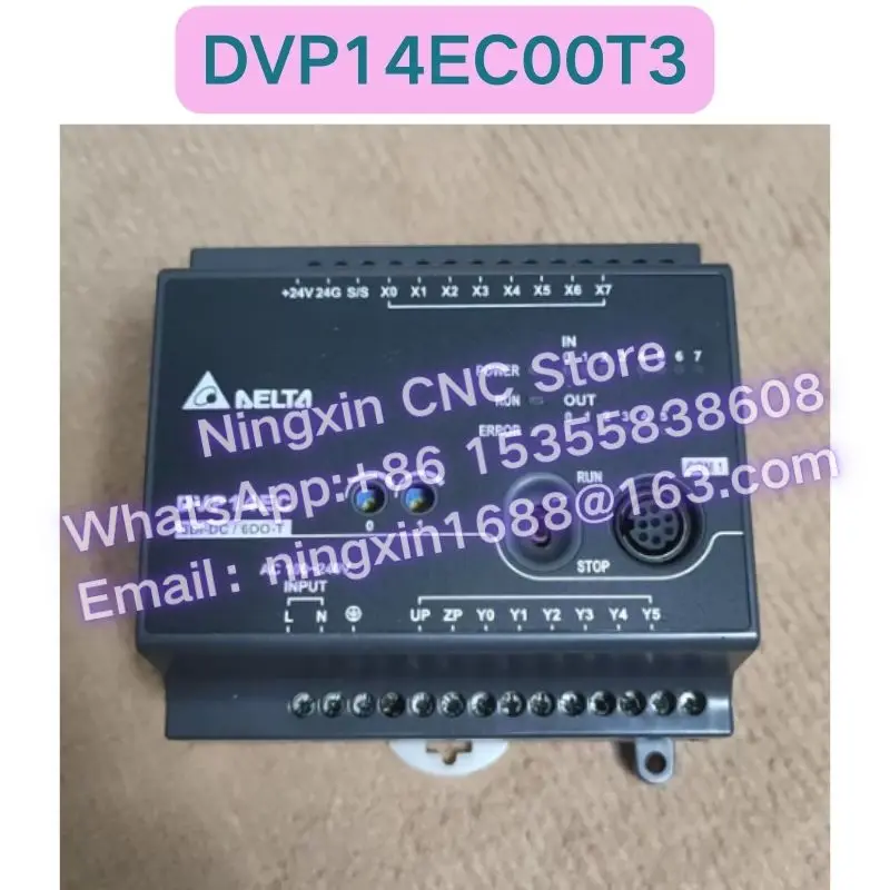 

Used DVP14EC00T3 PLC Functional test OK Fast delivery