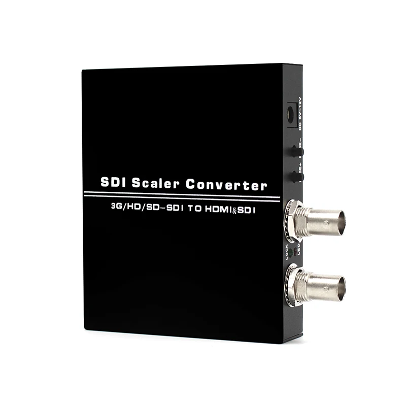 SD-SDI/HD-SDI/3G-SDI SDI to HDMI-compatible Converter SDI2HDMI BNC Scaler Adapter