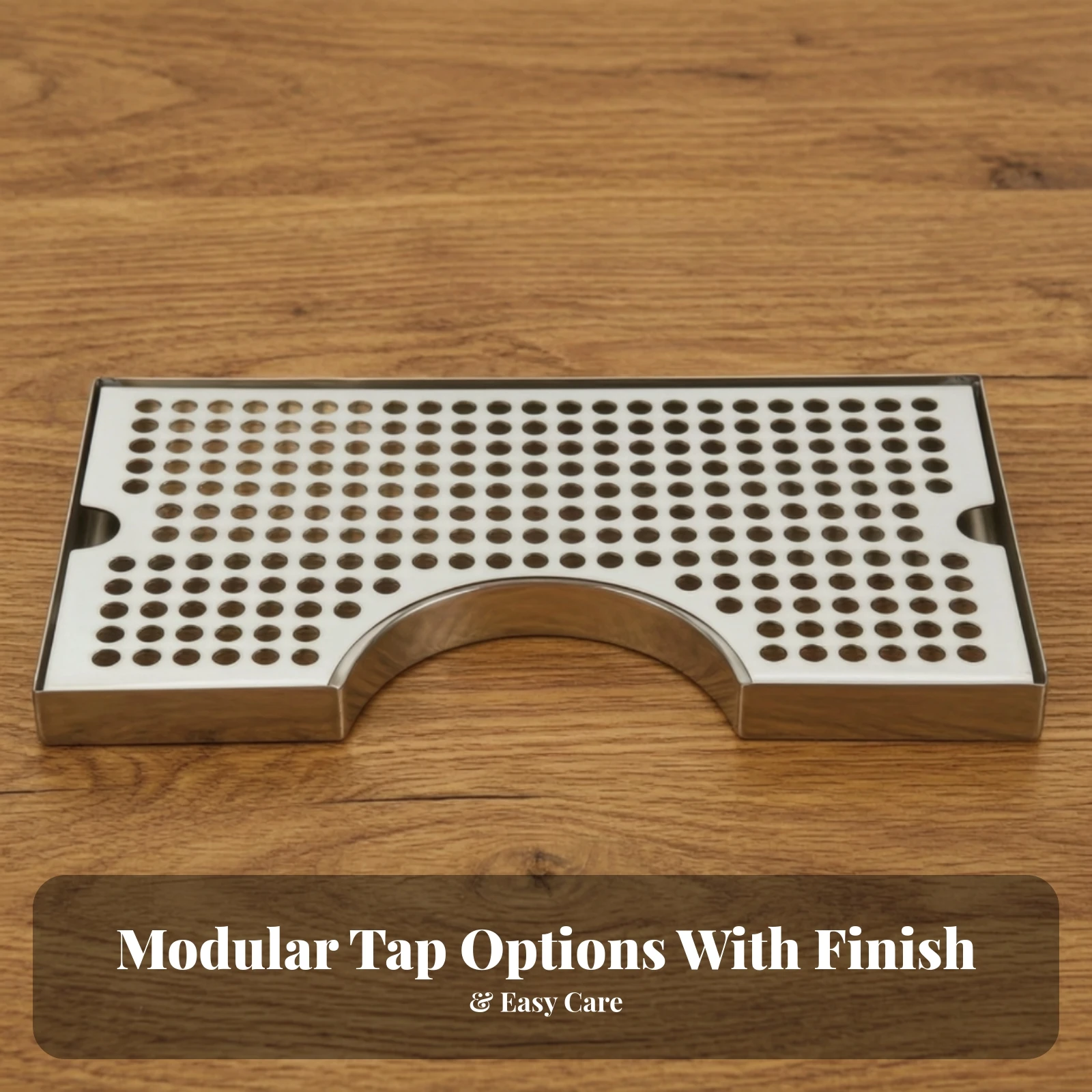 Beer Dispenser Catch Tray Tray Rust without Rectangular Catch Tray Tray with Front Cutout Sturdy Lightweight for Home Bar