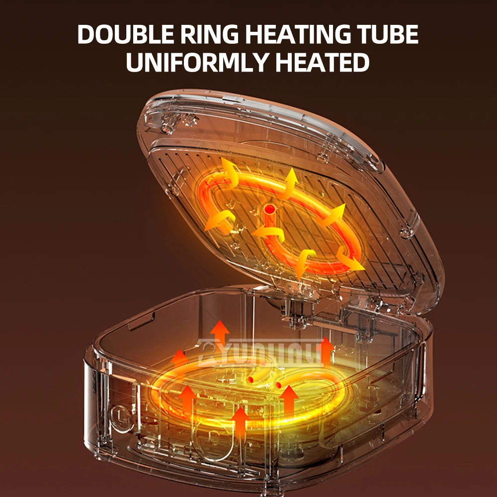 ماكينة خبز فطيرة التدفئة على الوجهين، مقلاة خبز كهربائية منزلية متعددة الوظائف، طباخ صغير، صانع فطيرة كهربائية