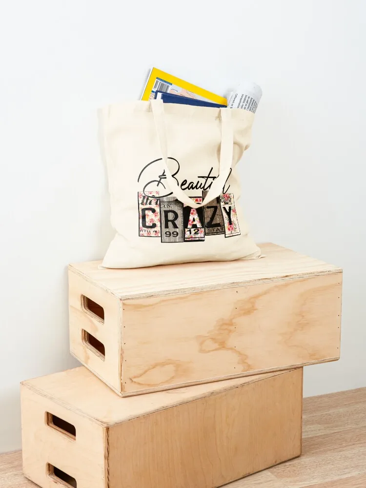 Beautiful Crazy Tote Bag shopping bag logo cute pouch bag tote custom Woman shopper