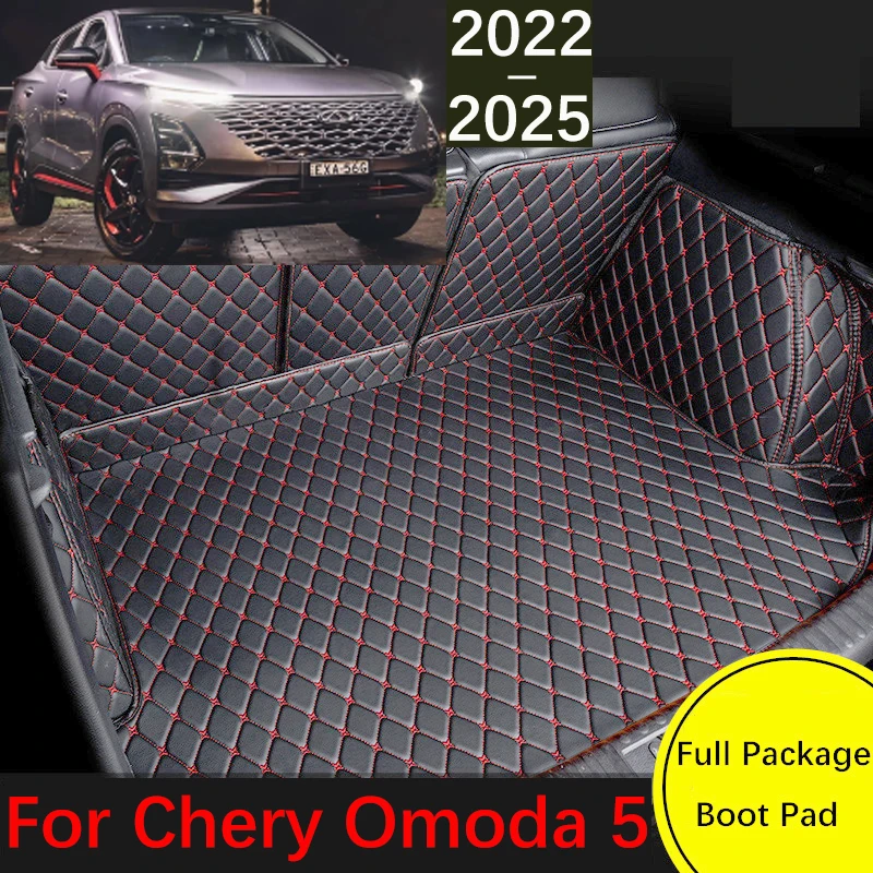 

Car Trunk Mat For Chery Omoda 5 C5 Fownix FX 2022 2023 2024 2025 5seat Cargo Liner Carpet Interior Parts Accessories Cover