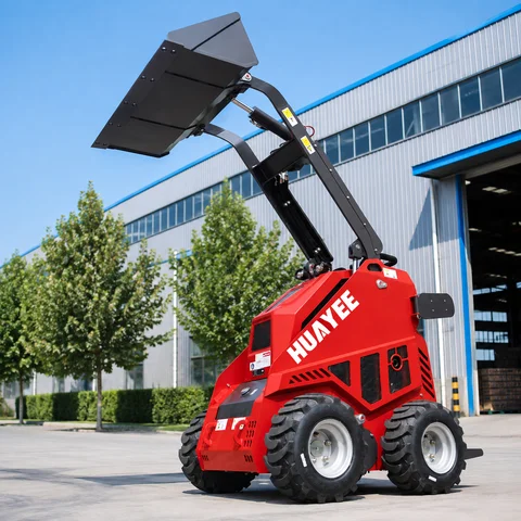 Mini Skid Steer Loader Compact Crawler Track Loader EPA Euro 5 Hydraulic Construction Machine with Multiple Attachments