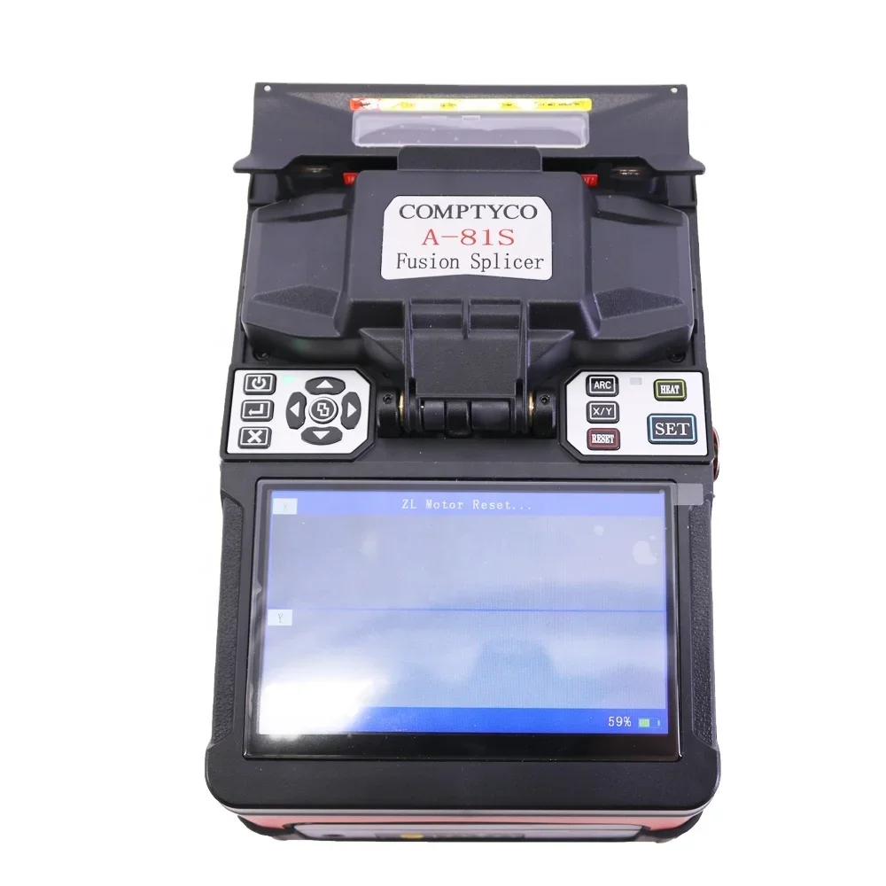 

2026 A-81S Automatic FTTH Fiber Optical Welding Splicing 9S Optical Fiber Welding Machine