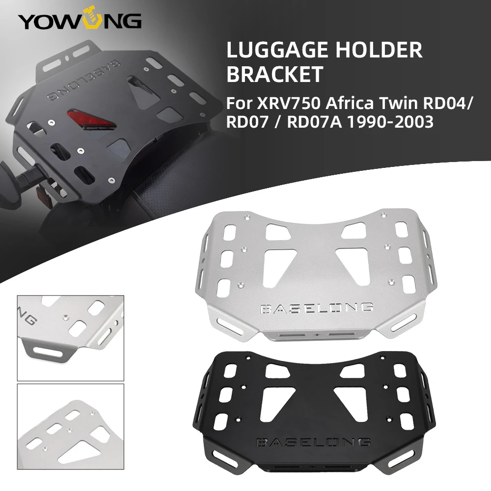 

Мото для Honda Africa atwin RD04/RD07 / RD07A 1990-2003 XRV 750 XRV750 Africa, двойной задний багажник, кронштейн для перевозки груза