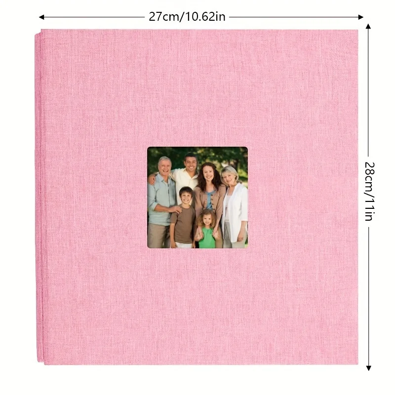 Album Self-adhesive 40 page scrapbook album DIY picture book, family baby and wedding gifts, gift pens and plastic scrapers