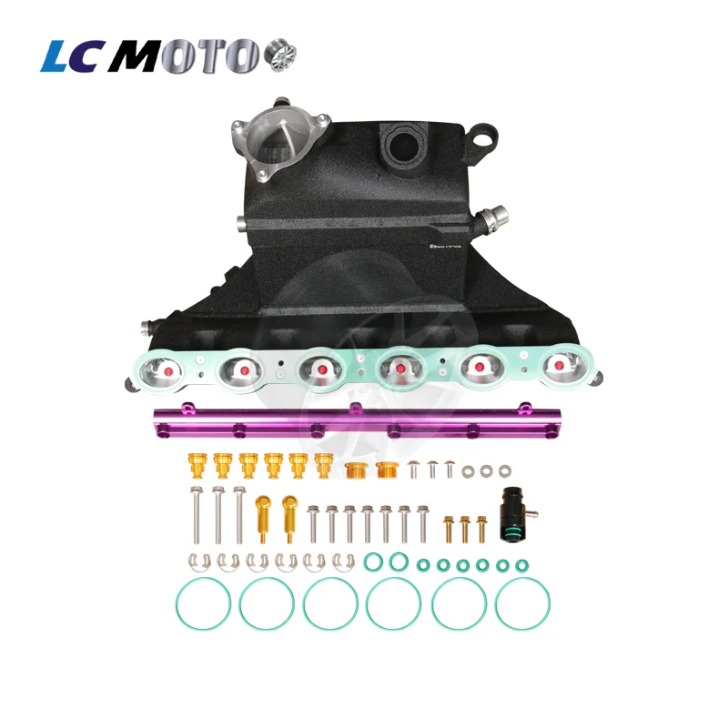 Aluminum CNC Billet Black Intake Manifold Charge Cooler for B M W X3M X4M F97 F98 3.0T S58 2019+