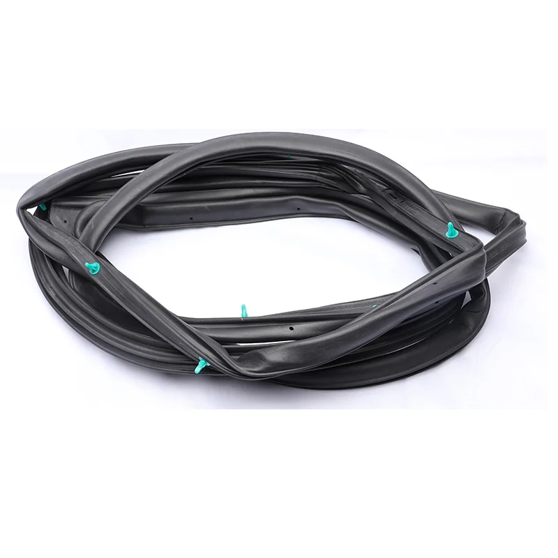 DECHO Car Outside Door seal rubber sealing tape strips For Honda Civic 2006-2009 2010 2011 2012 2013 2014 2015 2016 2017-2020 view 3