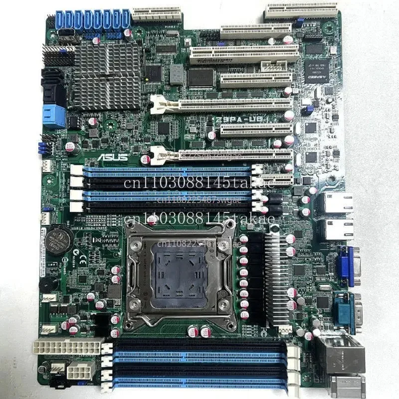 E5 V2 Server DDR3 Z9PA-U8 Main Board Support Single 2011 Pin C602 X79