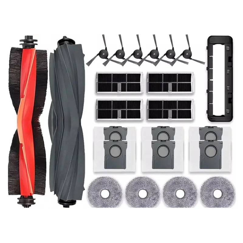 ملحقات أجهزة الطبخ لـ Dreame X40 Ultra Bot X40/X40 Pro روبوت فراغ استبدال فرشاة رئيسية تصفية ممسحة منصات كيس لجميع الغبار
