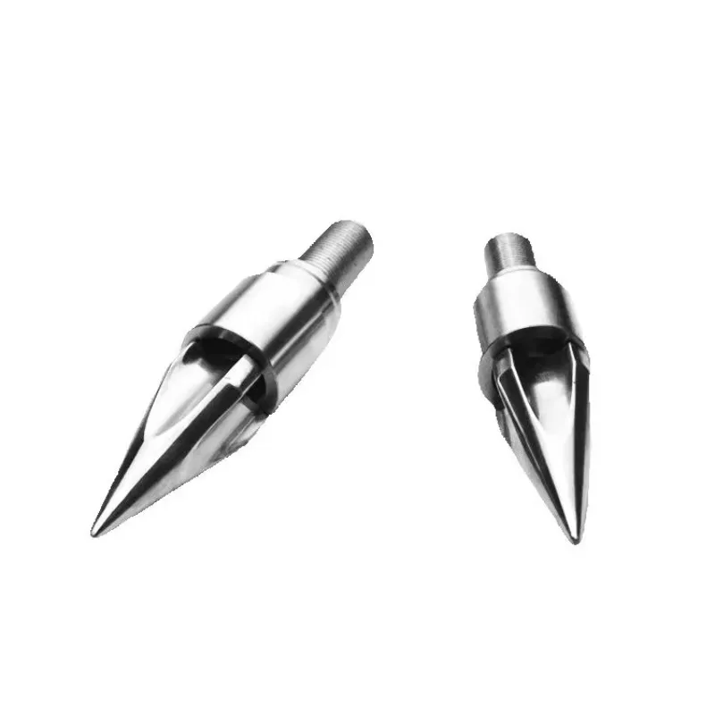 Injection molding machine glue head over screw rocket head check ring three-piece set SKD61 double alloy