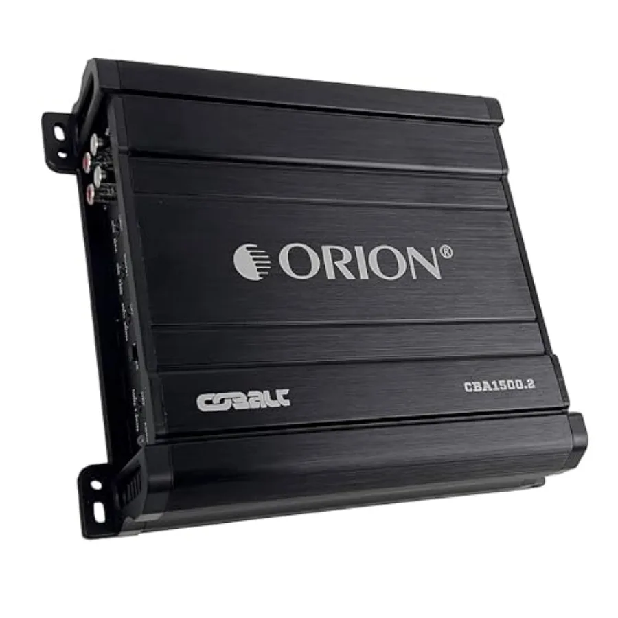

Car audio subwoofer amplifier for vehicle use, cobalt-colored aluminum chassis, 750W RMS power output, bass boost and MOSFET te