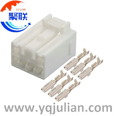 Auto 6pin plug MG651044 MG 651044 7283-1060 wiring unsealed electrical connetor with terminals