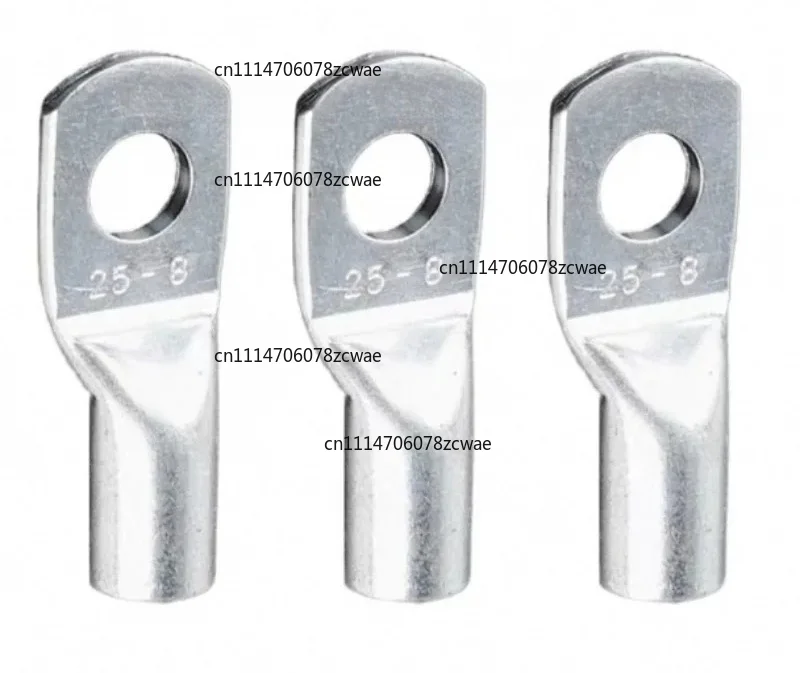 for HUP 6-5/6-6/10-5/10-6/10-8/16-5/16-6/25-16 Copper Battery Bolt Screw Hole Ring Connector Wire Cable End Lug Crimp Terminal