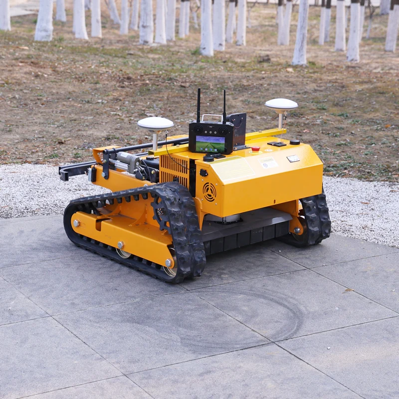 Aangepaste groothandelsprijs GPS-grasmaaier - Automatische Mini Smart Rubber Crawler voor efficiënte grasmaaiers