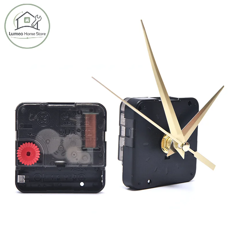 1set Quartz Clock Movement Mechanism Hands Wall Repair Tool Set No Tick Quiet Fit