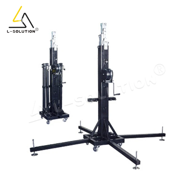 Professional Crank Stand Lift Frame For HDL20 Line Array Speakers Metal Shell