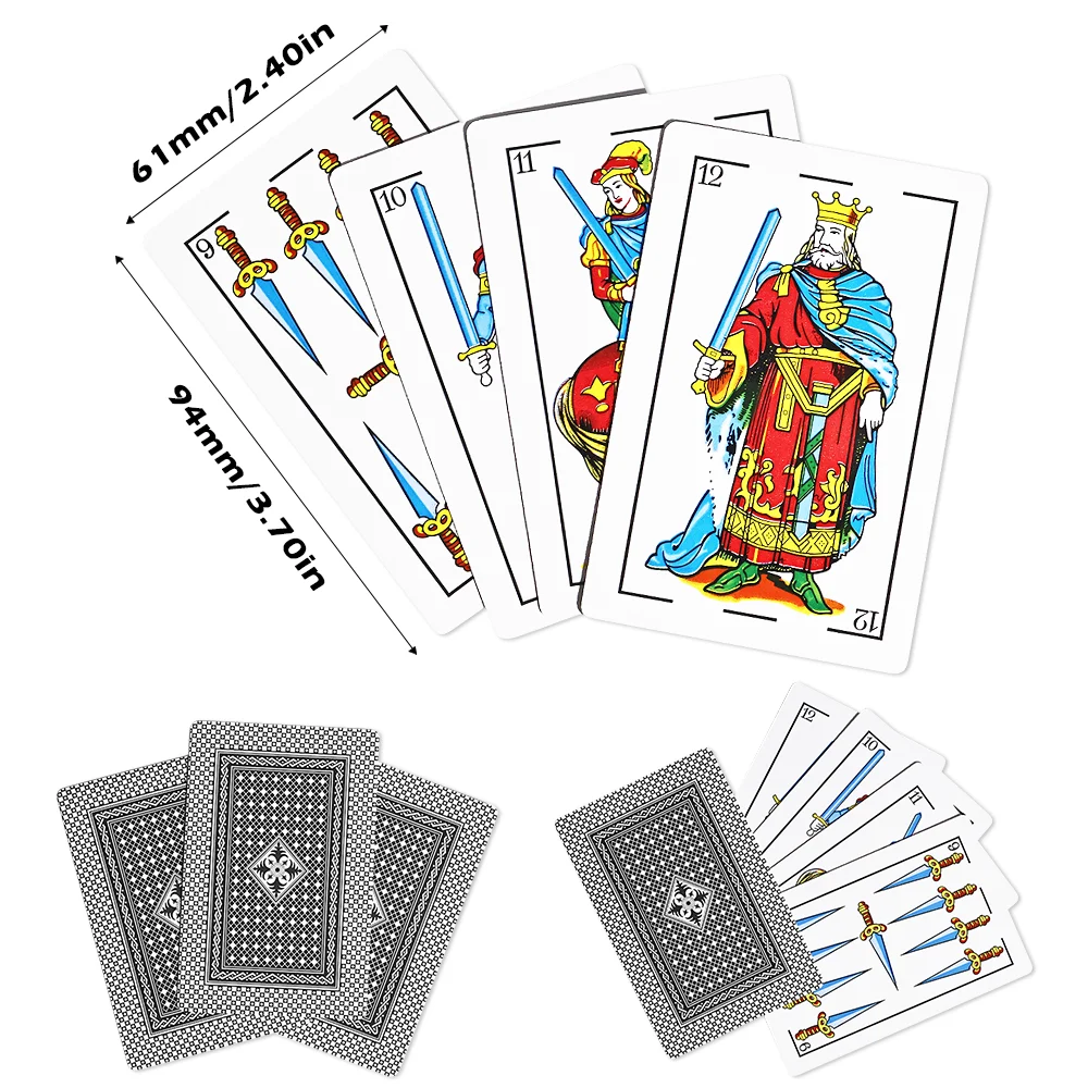 50 stuks Spaanse speelkaarten  - Board Game Quest recensie en prijs