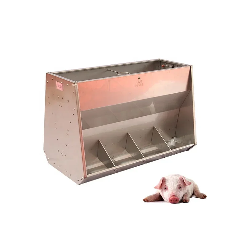 Pig Farm Stainless Steel Double Sided Feeding Trough Pig Feed Feeder Trough For Sale