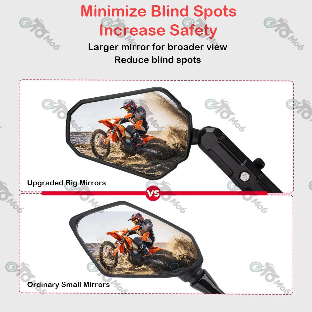 Rearview Mirrors Side Mirror Adjustable Foldable Rear View Mirror For YAMAHA TENERE TENERE 700 XT660Z XT1200 TRACER7 TRACER 9 GT
