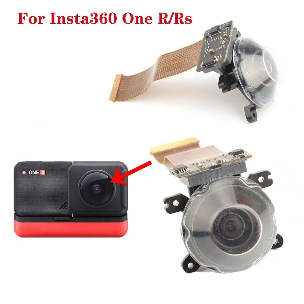 

Replacement Front Rear Camera Dual-Lens 360 Lmaging Module With Lntegration For Insta360 One R/Rs Camera Accessories Repair Part