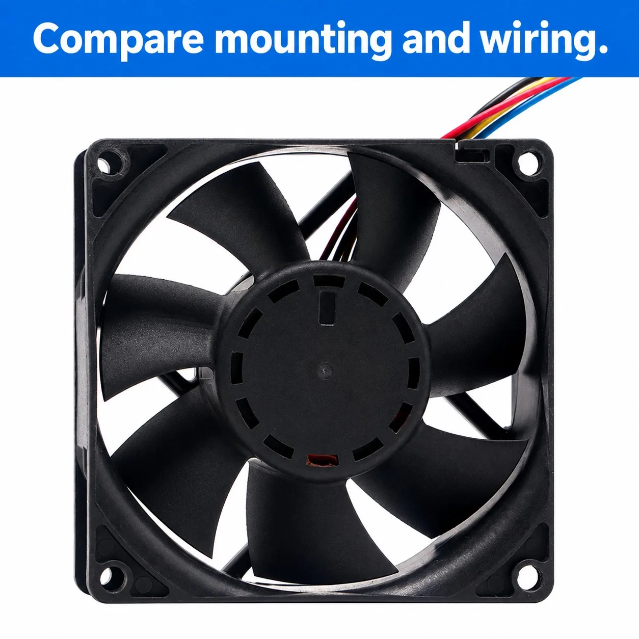DATA0825B8S DC Cooling Fan 80x80x25mm 8025 48V PWM 4-Pin for AVC