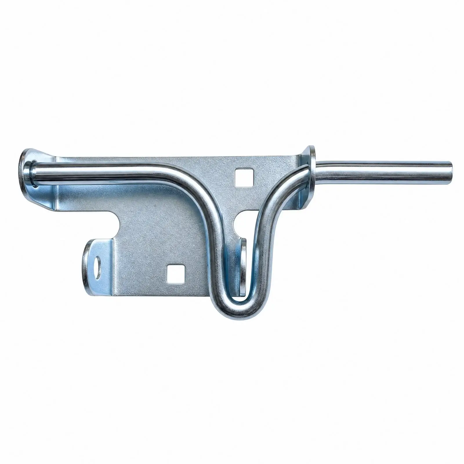 Dual-Direction Sliding Gate Bolt Latch Carbon Steel Gate Bolt Latch Solid Door Lock for Garden Gates, Barn Doors, Pet Control