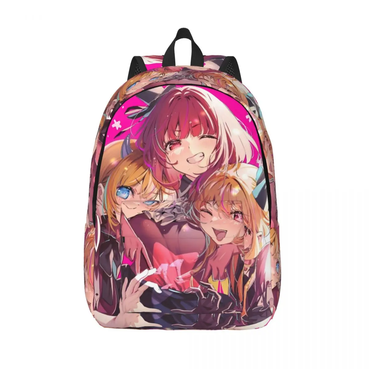 حقيبة ظهر B-komachi للأولاد والبنات والأطفال حقيبة كتب مدرسية Oshi No Ko Daypack حقيبة رياض الأطفال لمرحلة ما قبل المدرسة للسفر #1