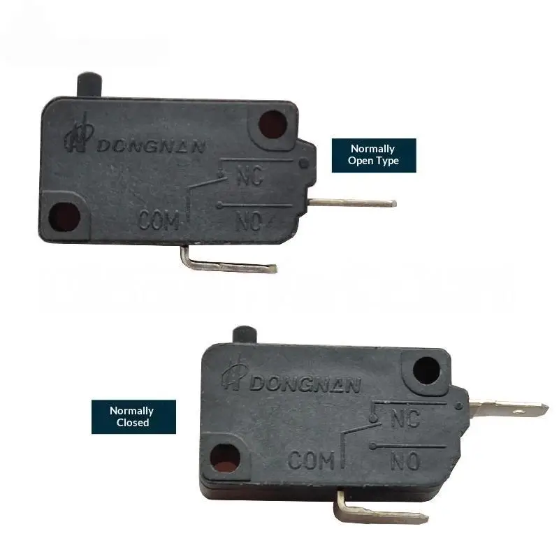 【CCA】1PCS KW3AT-16A 2Pin Micro Switch 250VAC SPST‑NO Normally Open Instant Action Limit Switch For Microwave Oven, Oven