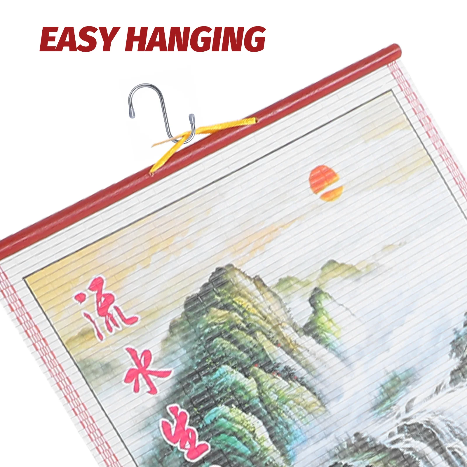 Chinese Year Of The Snake Wall Calendar Chinese Scroll Household Monthly Hanging Paper Rattan Office For Dating 2025 Room Daily