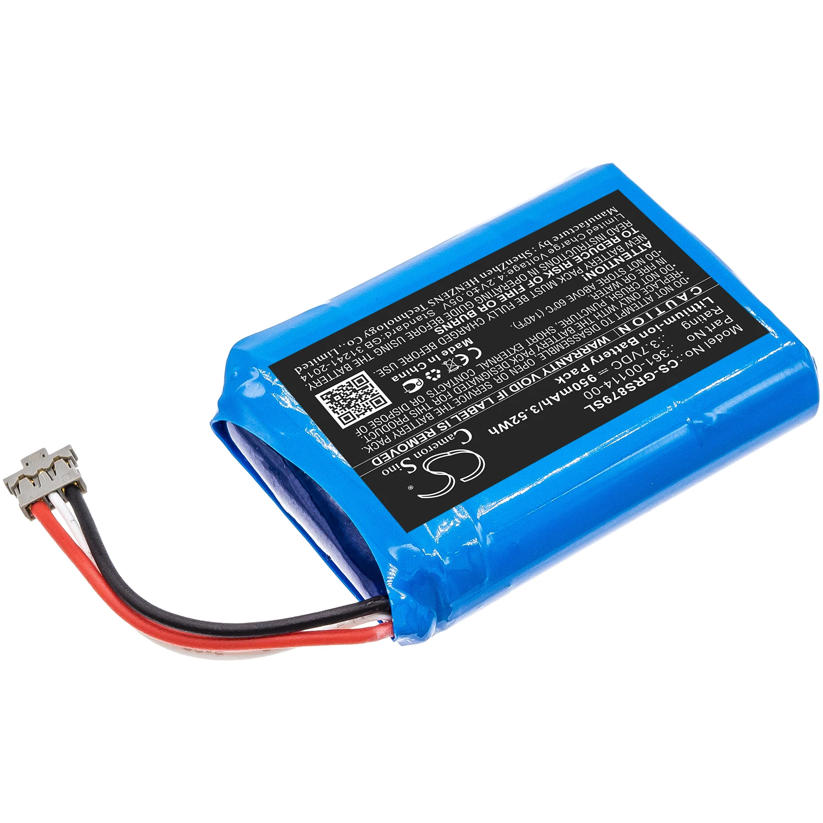 

Cameron Sino 950mAh GPS, Navigator Battery 361-00114-00 for Garmin inReach Mini，010-01879-00, inReach Mini 2, 010-02602-01 +TOOL