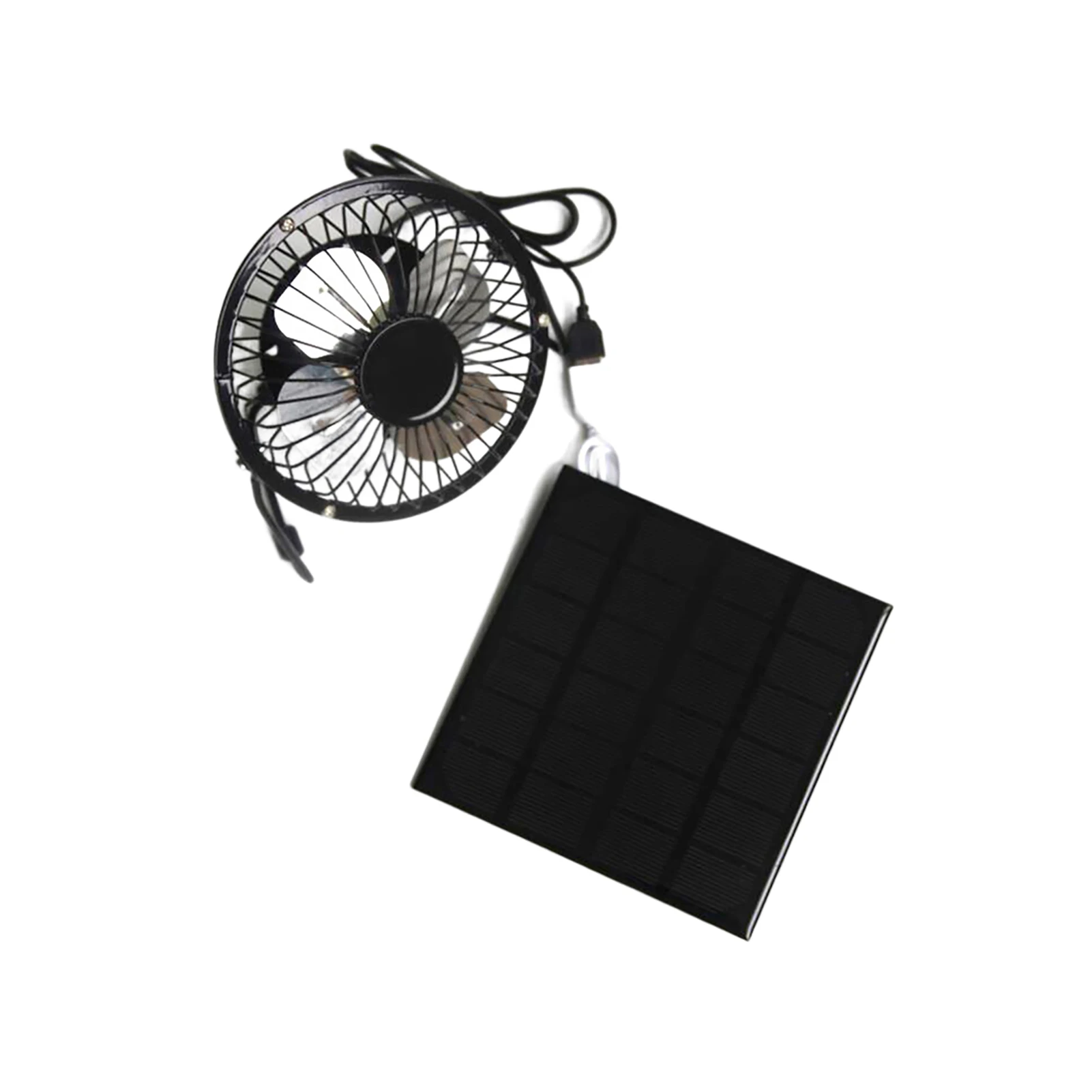 

Portable Solar Panel Fan Air Extractor Home Large Cooling Space Exhaust Fan for Outdoor Home Cooling Ventilation