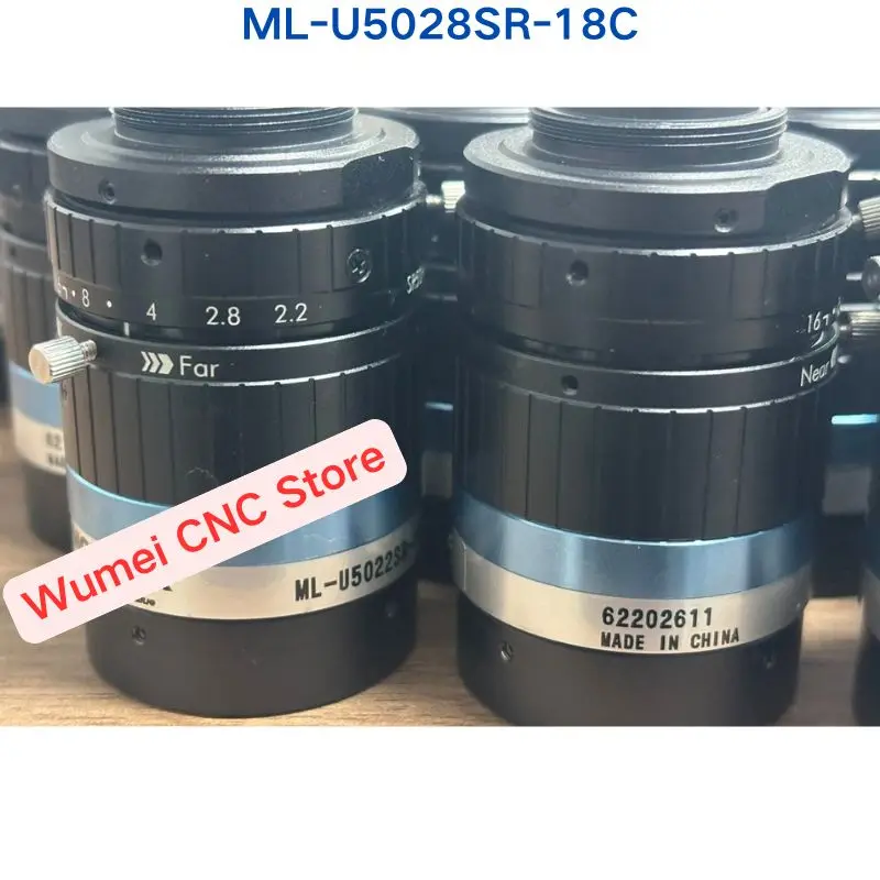 Second-hand test OK industrial lens ML-U5028SR-18C a piece of If you need other specifications please consult