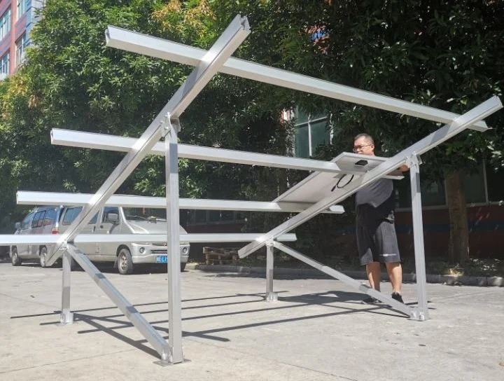 Steunbeugel Installatiepaneel Standaard Montage Grondstation Solar Racks Systeem