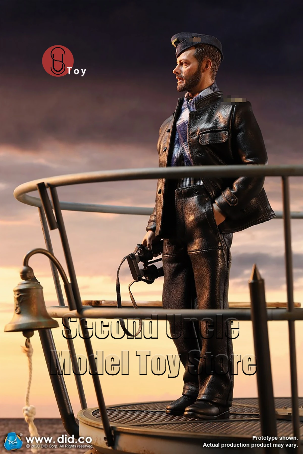 

DID D80149 1/6 WW II U-boat Senior Sergeant John 12'' Male Soldier Military Action Figure Full Set Collectible Model Toys Gift