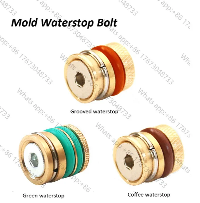 20pcs Rolling Flower Mould Water Stop Bolts Cooling Circuit Plug High Temperature Resistant Die Copper Water Plug