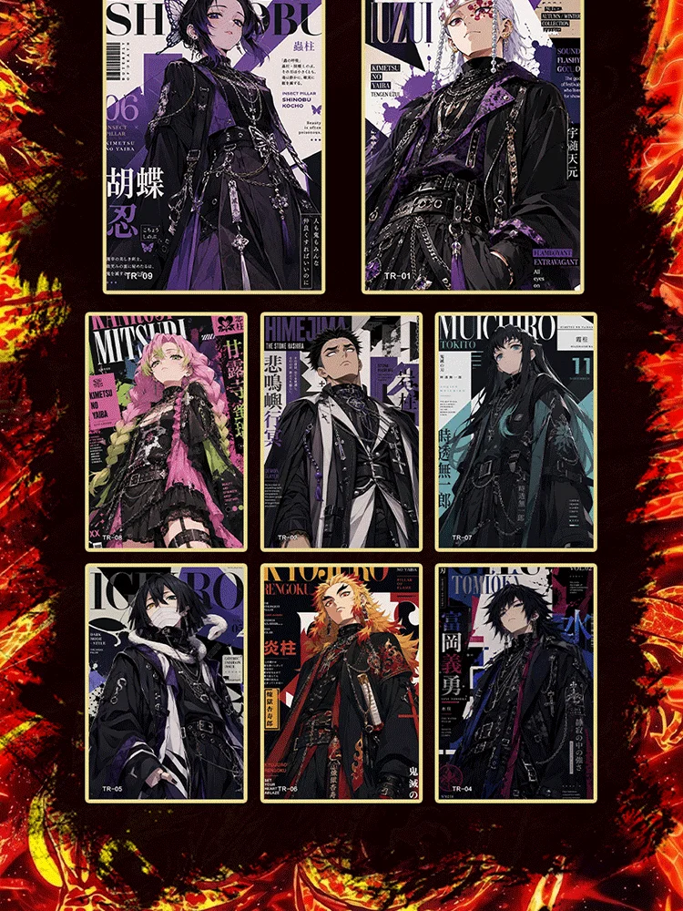 Demon Slayer Card Kimetsu No Yaiba Trading Cards Full Carton Anime TCG CCG Rare Holographic Booster Wholesale Collectible Hobby